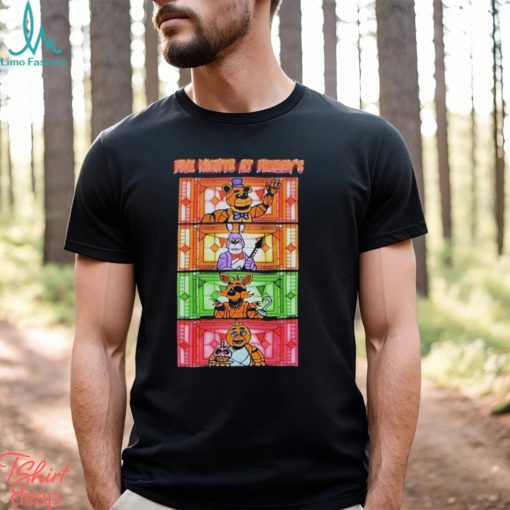 Five Nights At Freddy’s Stained Glass Characters Shirt