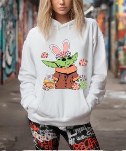 Floral Baby Yoda Easter Eggs shirt