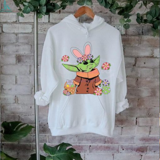 Floral Baby Yoda Easter Eggs shirt