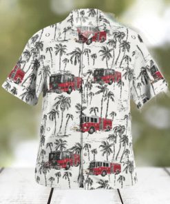 Floral Park New York Bellerose Terrace Fire Department Hawaiian Shirt