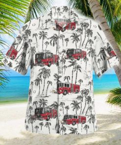 Floral Park New York Bellerose Terrace Fire Department Hawaiian Shirt