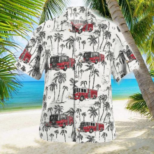 Floral Park New York Bellerose Terrace Fire Department Hawaiian Shirt