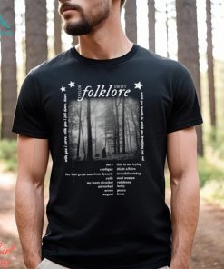 Folklore Tracklist Shirt The Eras Tour 2023 Rock Music Tshirt, hoodie, sweater, long sleeve and tank top Folklore Tracklist Shirt The Eras Tour 2023 Rock Music Tshirt