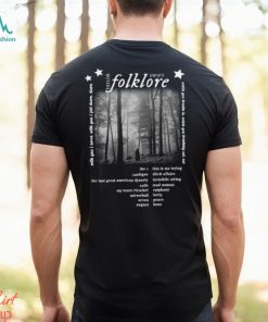 Folklore Tracklist Shirt The Eras Tour 2023 Rock Music Tshirt, hoodie, sweater, long sleeve and tank top Folklore Tracklist Shirt The Eras Tour 2023 Rock Music Tshirt