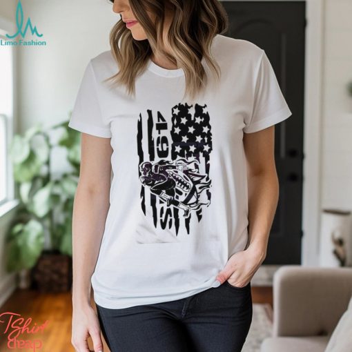 Football Player 49ers Flag Shirt