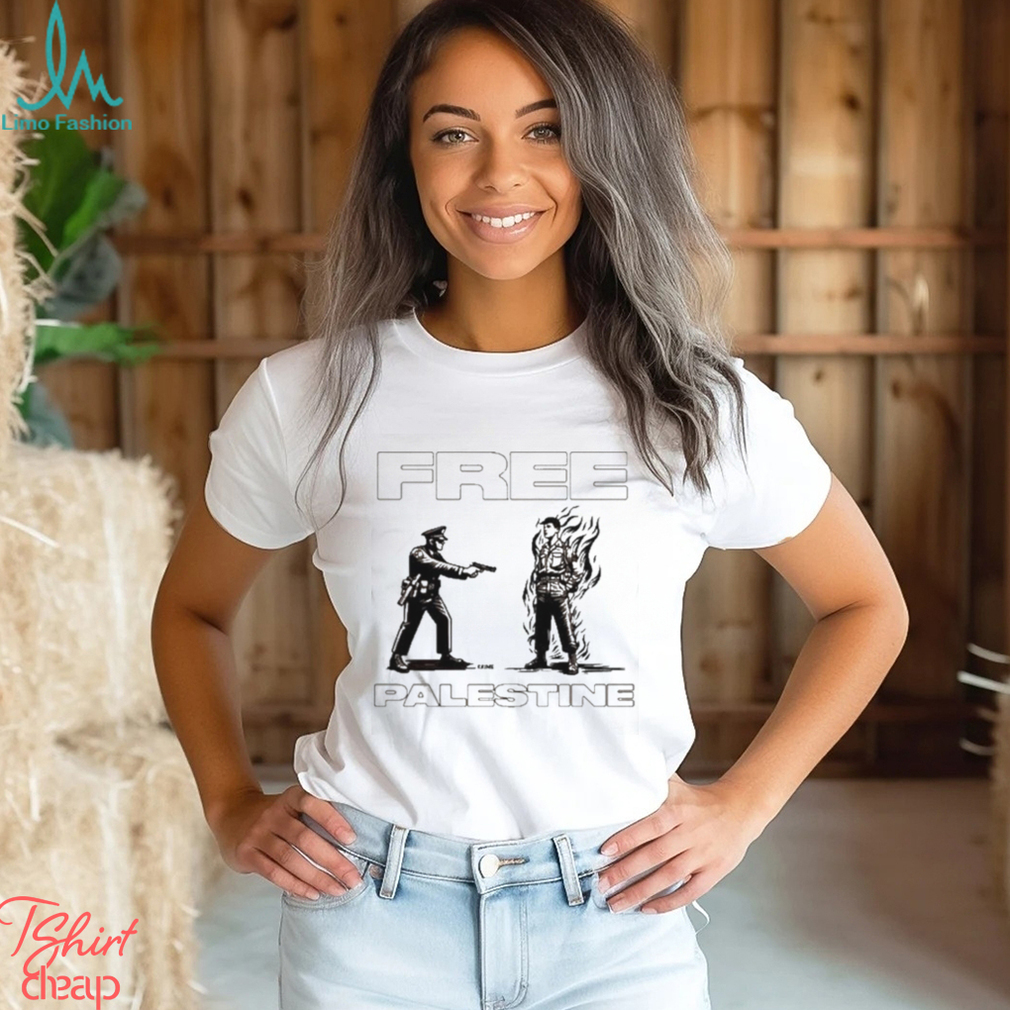 Free Palestine Police And Aaron Bushnell shirt Free Palestine Police And Aaron Bushnell shirt