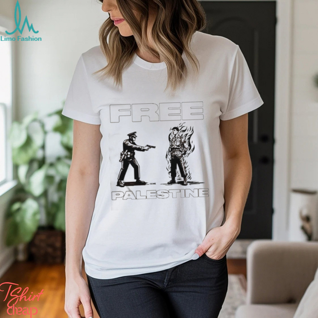 Free Palestine Police And Aaron Bushnell shirt Free Palestine Police And Aaron Bushnell shirt