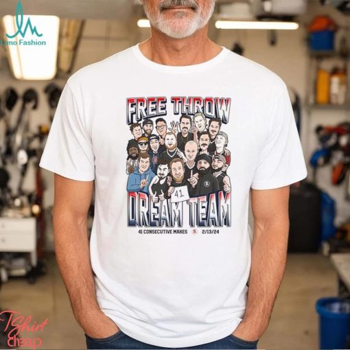 Free Throw Dream Team 41 Consecutive Makes Shirt