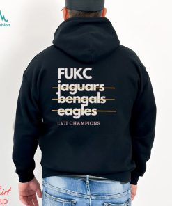 Fukc Jaguars Bengals Eagles LVII Champions Shirt