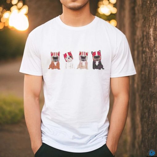 Funny 49ers Football Dog Helmet Shirt