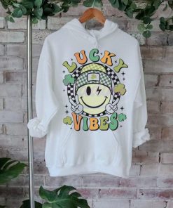 Funny Lucky Vibes Smiley Face shirt