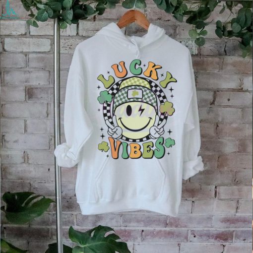 Funny Lucky Vibes Smiley Face shirt