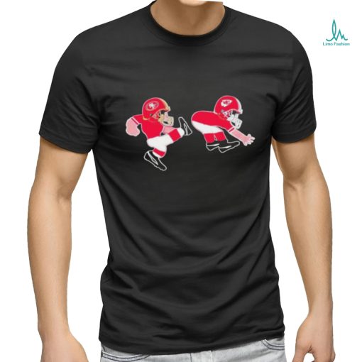 Funny San Francisco 49ers Kicks Kansas City Chiefs Shirt