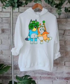 Funny St Patricks Day Bluey And Bingo shirt