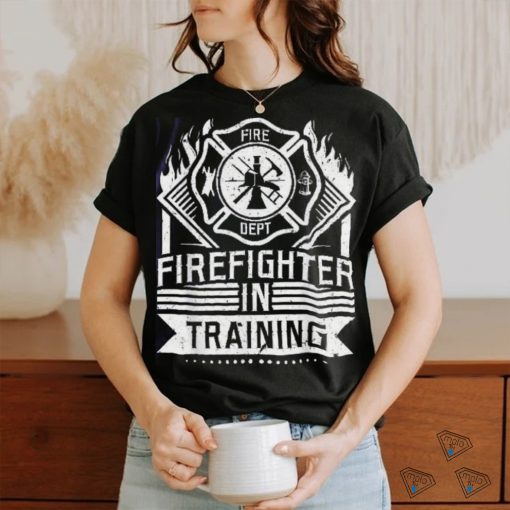 Future Firefighter In Training Thin Red Line Shirt