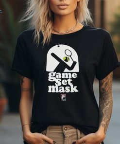 Gam set mask Tennis silhouette shirt