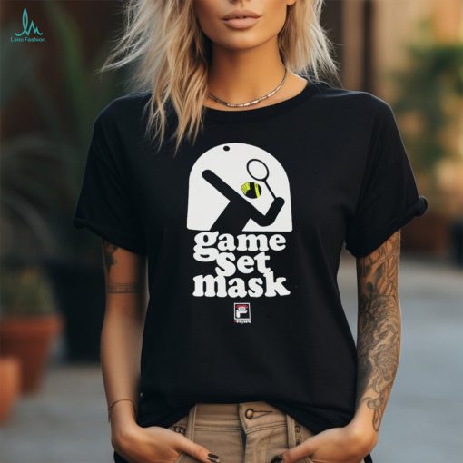 Gam set mask Tennis silhouette shirt