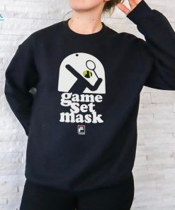 Gam set mask Tennis silhouette shirt