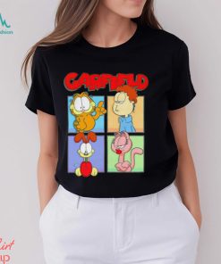 Garfield Group Box Up Poster shirt