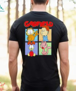 Garfield Group Box Up Poster shirt
