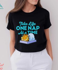 Garfield Take Life One Nap At A Time Garfield Zipped shirt