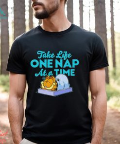 Garfield Take Life One Nap At A Time Garfield Zipped shirt
