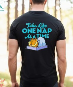 Garfield Take Life One Nap At A Time Garfield Zipped shirt