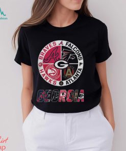 Georgia City Of Champion Legend Braves Falcons Hawks And Atlanta 2024 Shirt