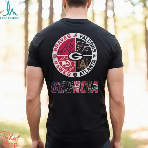 Georgia City Of Champion Legend Braves Falcons Hawks And Atlanta 2024 Shirt