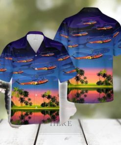 Germany Army Bell (Dornier) UH 1D Iroquois (205) Hawaiian Shirt