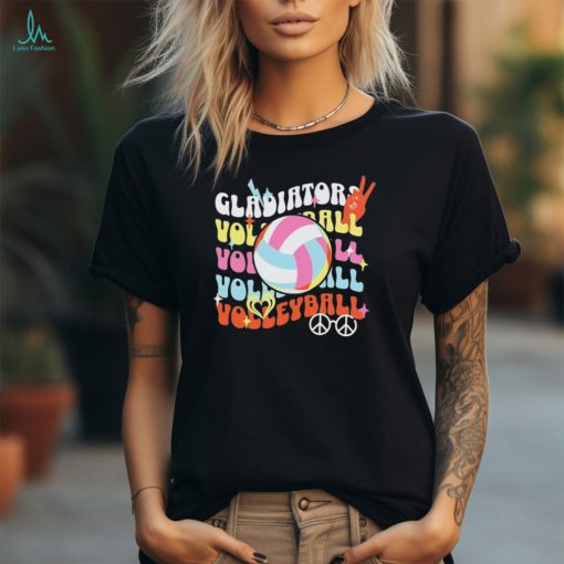 Gladiators volleyball peace love repeat shirt