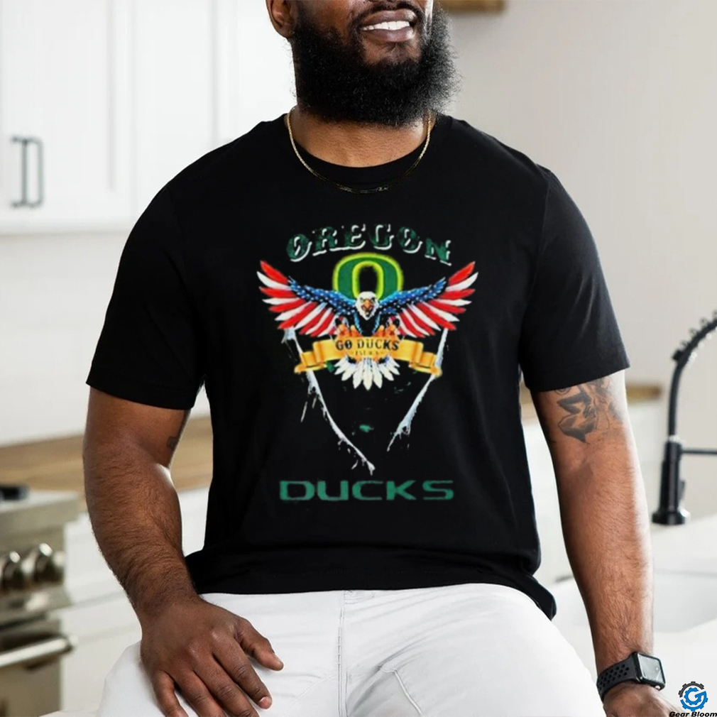 Go Ducks Oregon Ducks Football Us Eagle Shirt Go Ducks Oregon Ducks Football Us Eagle Shirt