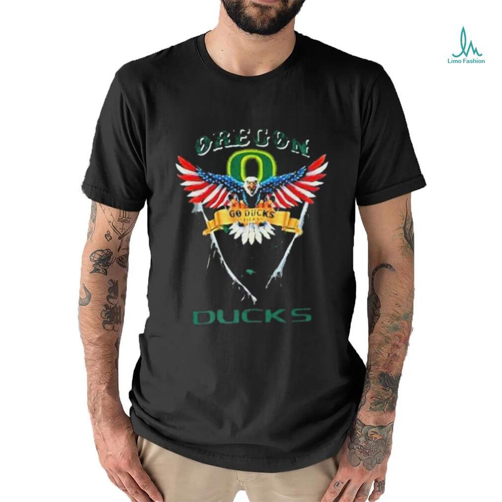 Go Ducks Oregon Ducks Football Us Eagle Shirt Go Ducks Oregon Ducks Football Us Eagle Shirt