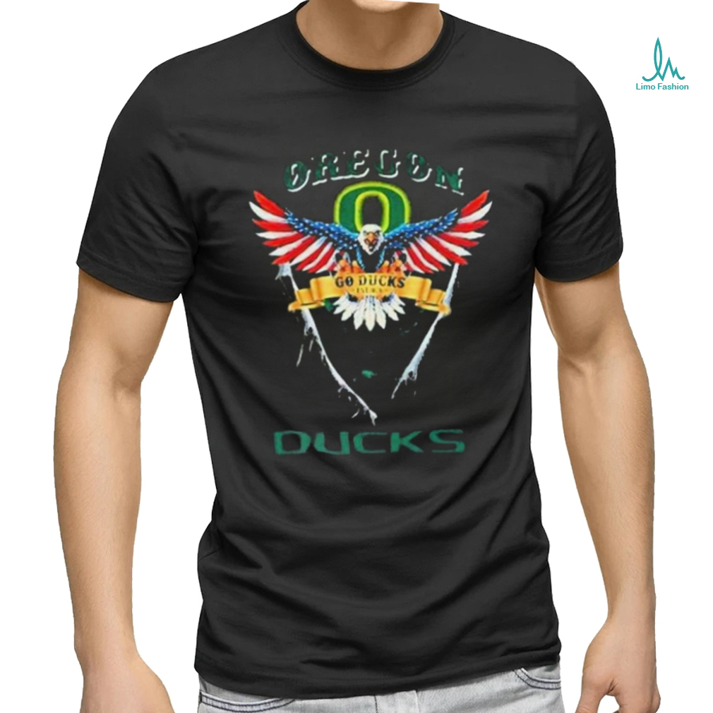 Go Ducks Oregon Ducks Football Us Eagle Shirt Go Ducks Oregon Ducks Football Us Eagle Shirt