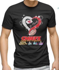 Go chiefs heart super bowl champions shirt