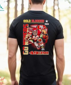 Gold blooded 2024 go Niners San Francisco 49ers shirt