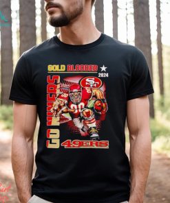 Gold blooded 2024 go Niners San Francisco 49ers shirt