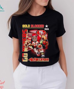 Gold blooded 2024 go Niners San Francisco 49ers shirt