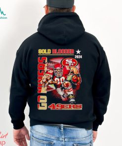 Gold blooded 2024 go Niners San Francisco 49ers shirt