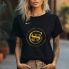 Snoopy and Woodstock driving car San Francisco 49ers 2023 NFC Champions shirt