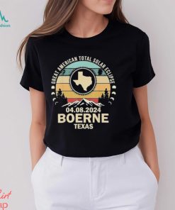 Great American Total Solar Eclipse Boerne Texas Total Solar Eclipse 2024 Shirt