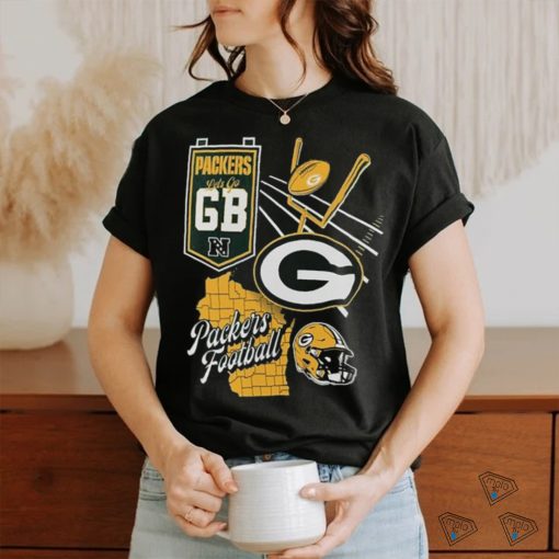Green Bay Packers Split Zone Shirt
