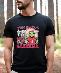 Grinch They Hate Us Because Ain’t Us Alabama Roll Tide Shirt