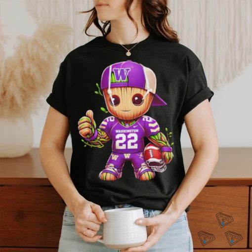 Groot Washington Huskies 22 shirt