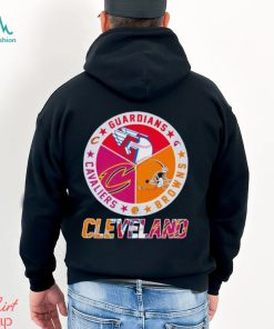 Guardians Browns Cavaliers Cleveland logo shirt