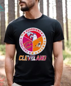 Guardians Browns Cavaliers Cleveland logo shirt