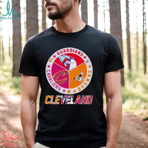 Guardians Browns Cavaliers Cleveland logo shirt