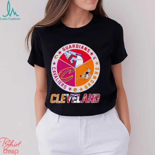 Guardians Browns Cavaliers Cleveland logo shirt