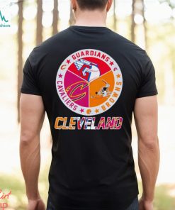 Guardians Browns Cavaliers Cleveland logo shirt