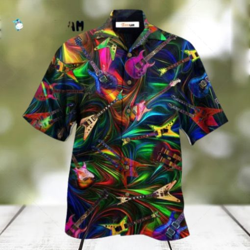 Guitar Music Electric Guitar Amazing Hawaiian Shirt